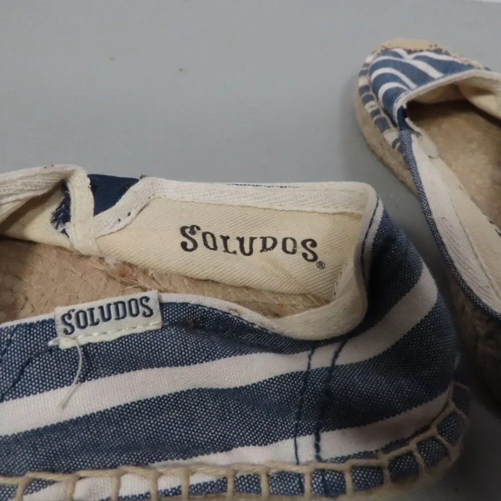 Soludos blue white